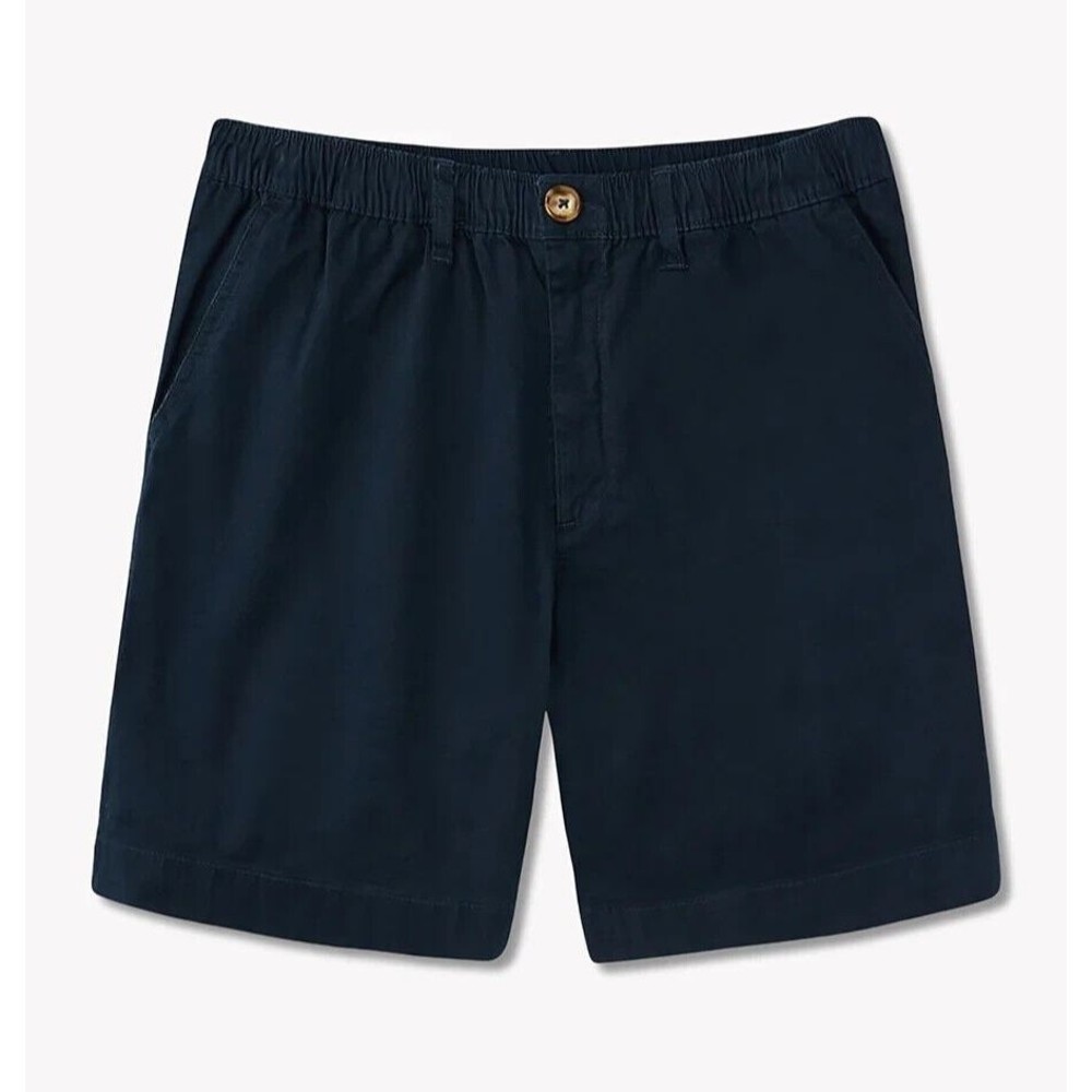 Chubbies The Armadas Shorts Mens Large Navy Blue Original Stretch Twill Chino 7"